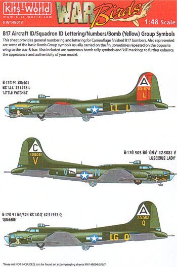 1:48 Boeing B-17G Flying Fortress