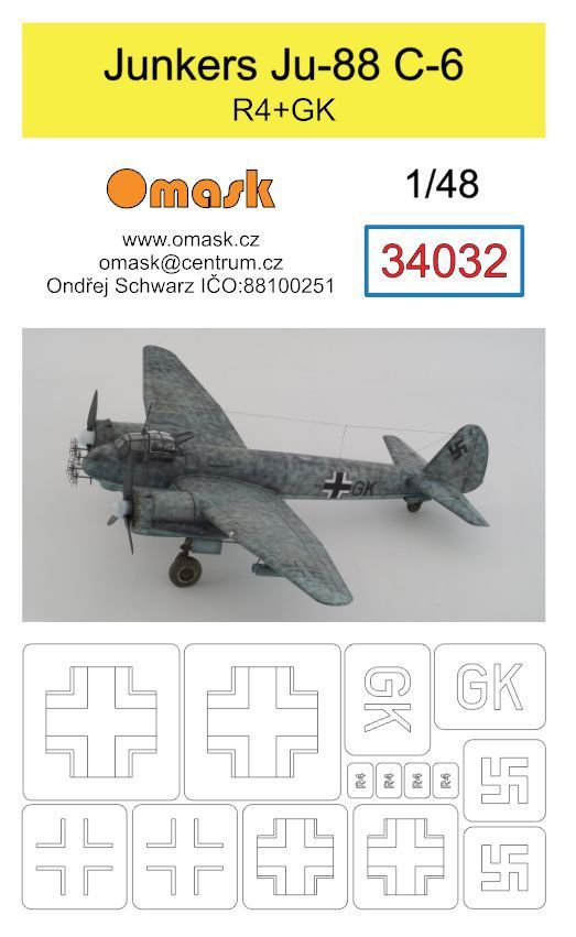 1 48 Junkers Ju 88c 6 R4 Gk