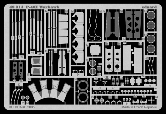 1:48 P-40E
