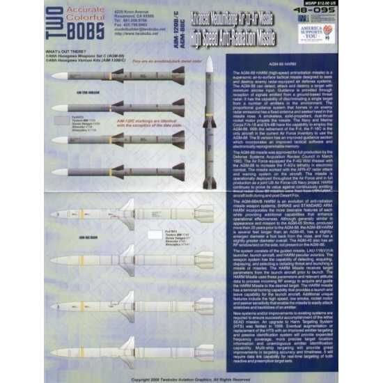 1 48 Advanced Medium Range Air To Air Missile And High Speed Anti